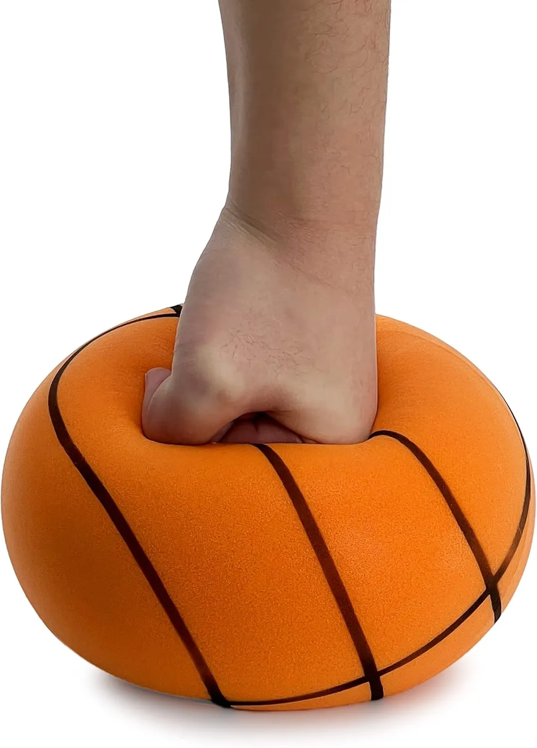 Jaegvida Silent Basketball Uncoated Foam Ball Silent Ball Playground Ball 7inch
