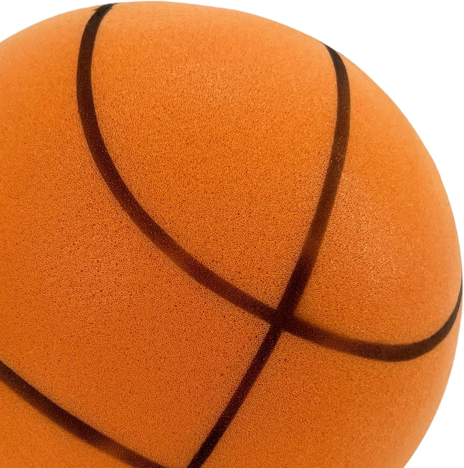 Jaegvida Silent Basketball Uncoated Foam Ball Silent Ball Playground Ball 7inch