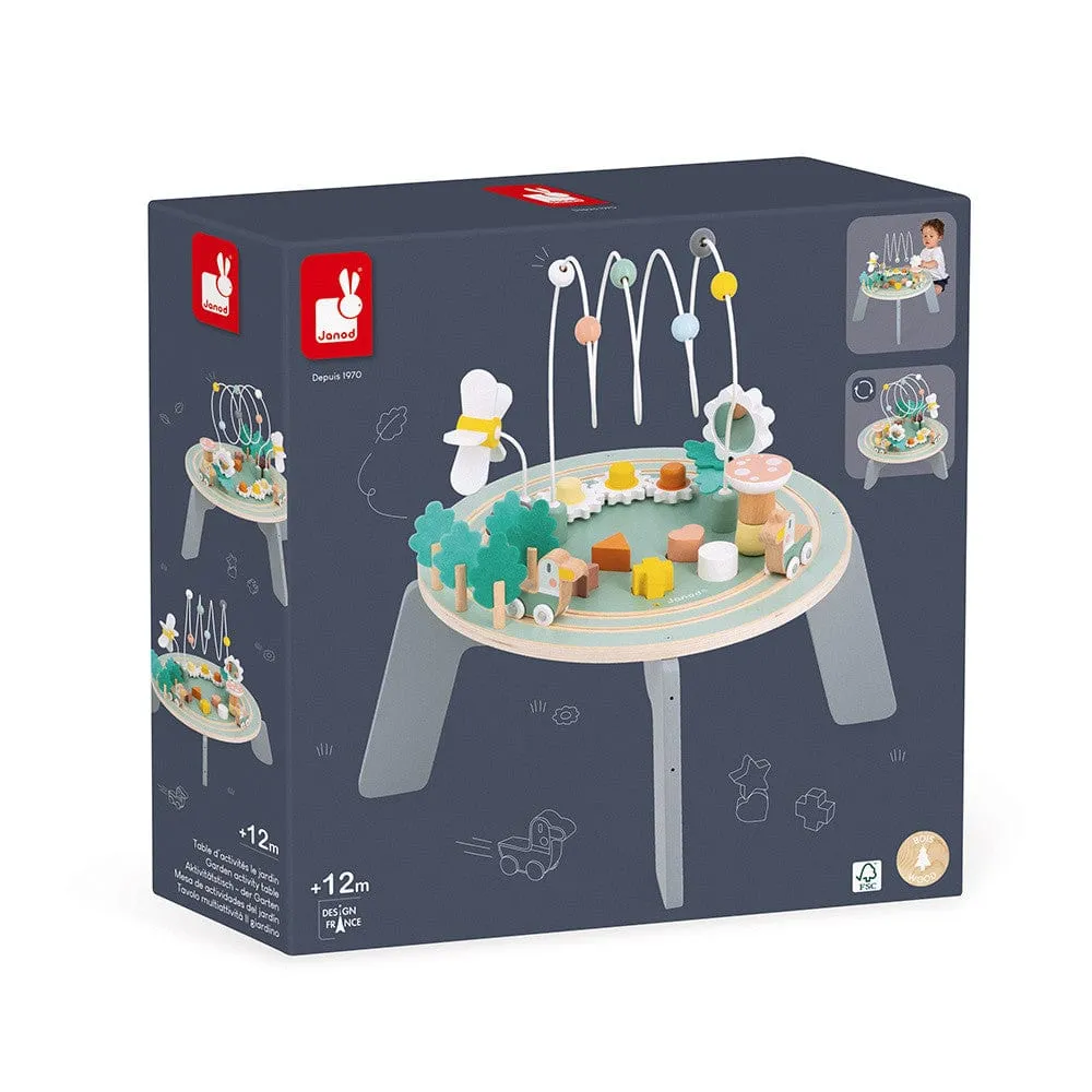 Janod Sweet Cocoon Garden Activity Table