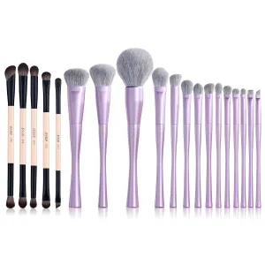 Jessup Makeup Brushes 5pcs Double Ended T509 Bundled with Makeup Brushes Set Professional T512