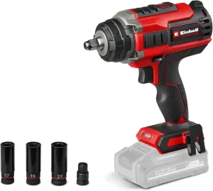 KEERCIGA Einhell Professional Akku-Schlagschrauber IMPAXXO 18/400 Power X-Change (Li-Ion, 18 V, 400 Nm, 3-Gang-Getriebe, Bürstenloser Motor, Lieferung ohne Akku & Ladegerät)