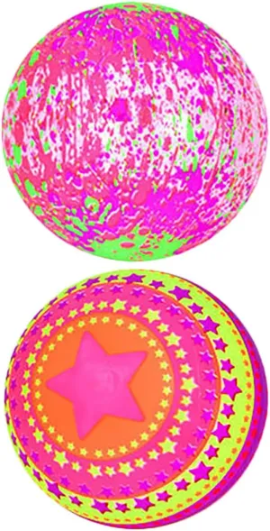 KESYOO 2pcs Tabletop Football Soccer Soccer Soccer Ball Hoop Light up Football Soccer Sports Balls Glow in The Dark Baseball Bright Sport Football Fun Football Plastic