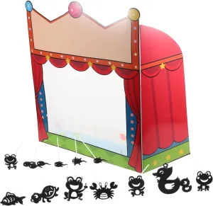 KICHOUSE 1Set Traditional Shadow Handmade Craft for Educational Shadow Theater Kit with Shadow Puppet Props for Kindergarten and Creative Play