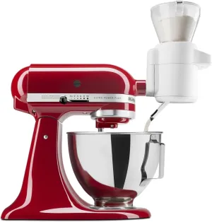 KitchenAid KSMSFTA Sifter   Scale Attachment, 4 Cup, White