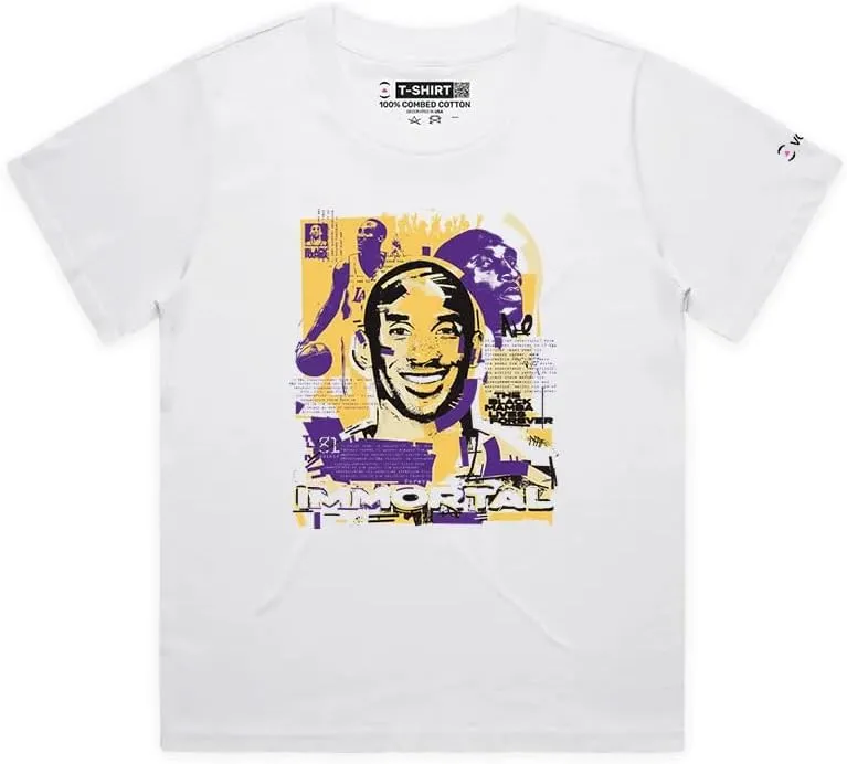 Kobe The Basketball Icon Sports Graphic Tee with Premium Design Los Angeles Immortal Superstar Legacy T-Shirt for The Fans