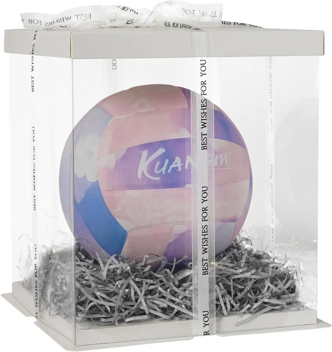 Kuangmi Soft Volleyball, Official Size 5, Indoor & Outdoor Recreational Ball, Sports Training Beach Game Ball for Beginner, Teenager, Adults