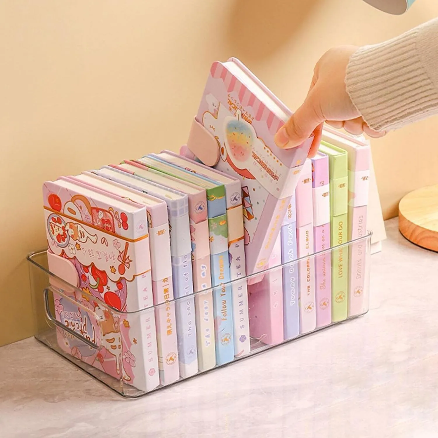 Large Clear Plastic Storage Bins, Pantry Organizers and Storage Containers Fridge Organizer Bins for Organizing Home Kitchen Under Sink Bathroom Refrigerator Freezer Laundry Room