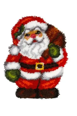 Latch hook cushion kit "Santa Claus" 4095