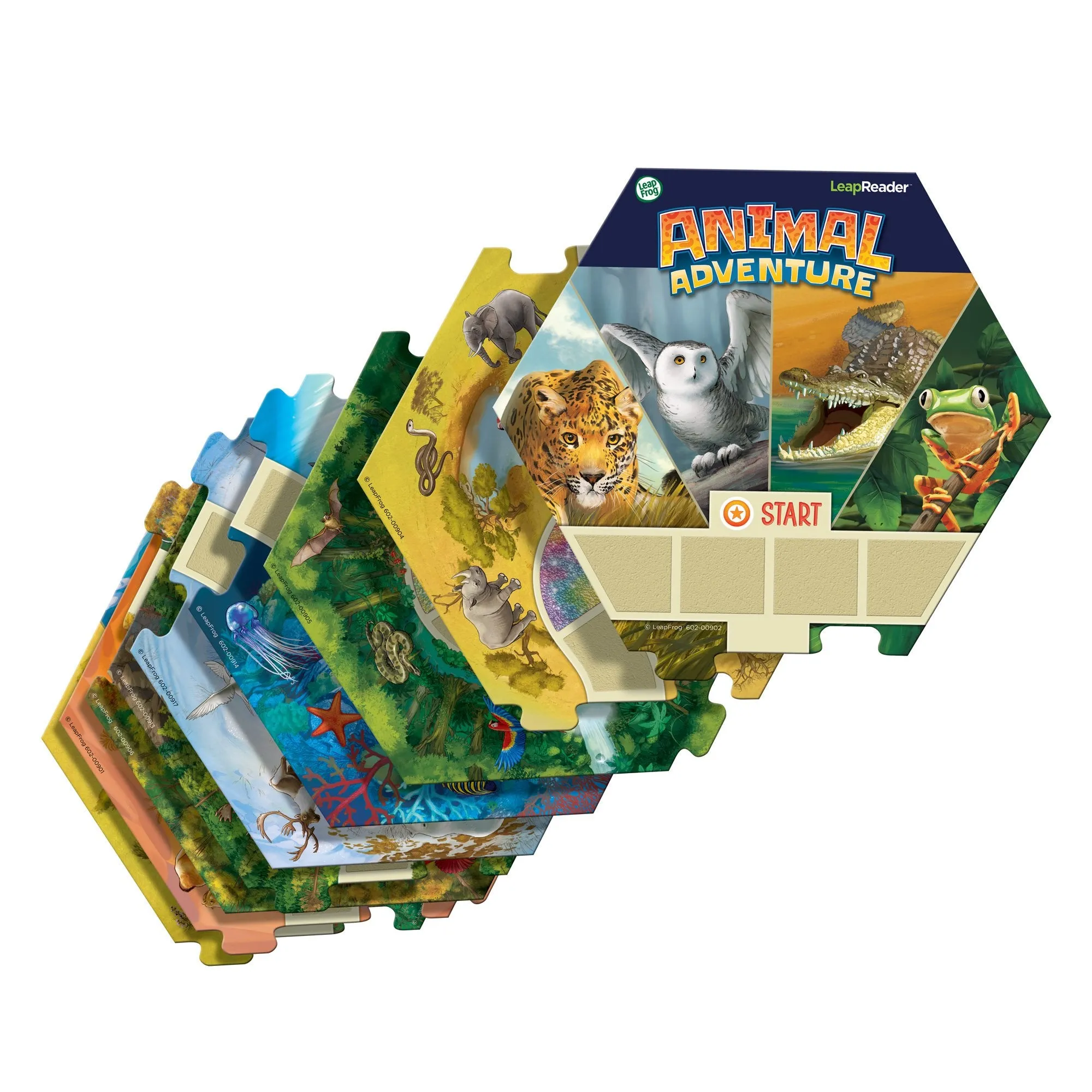 LeapFrog LeapFrog LeapReader Animal Adventure Interactive Board Game