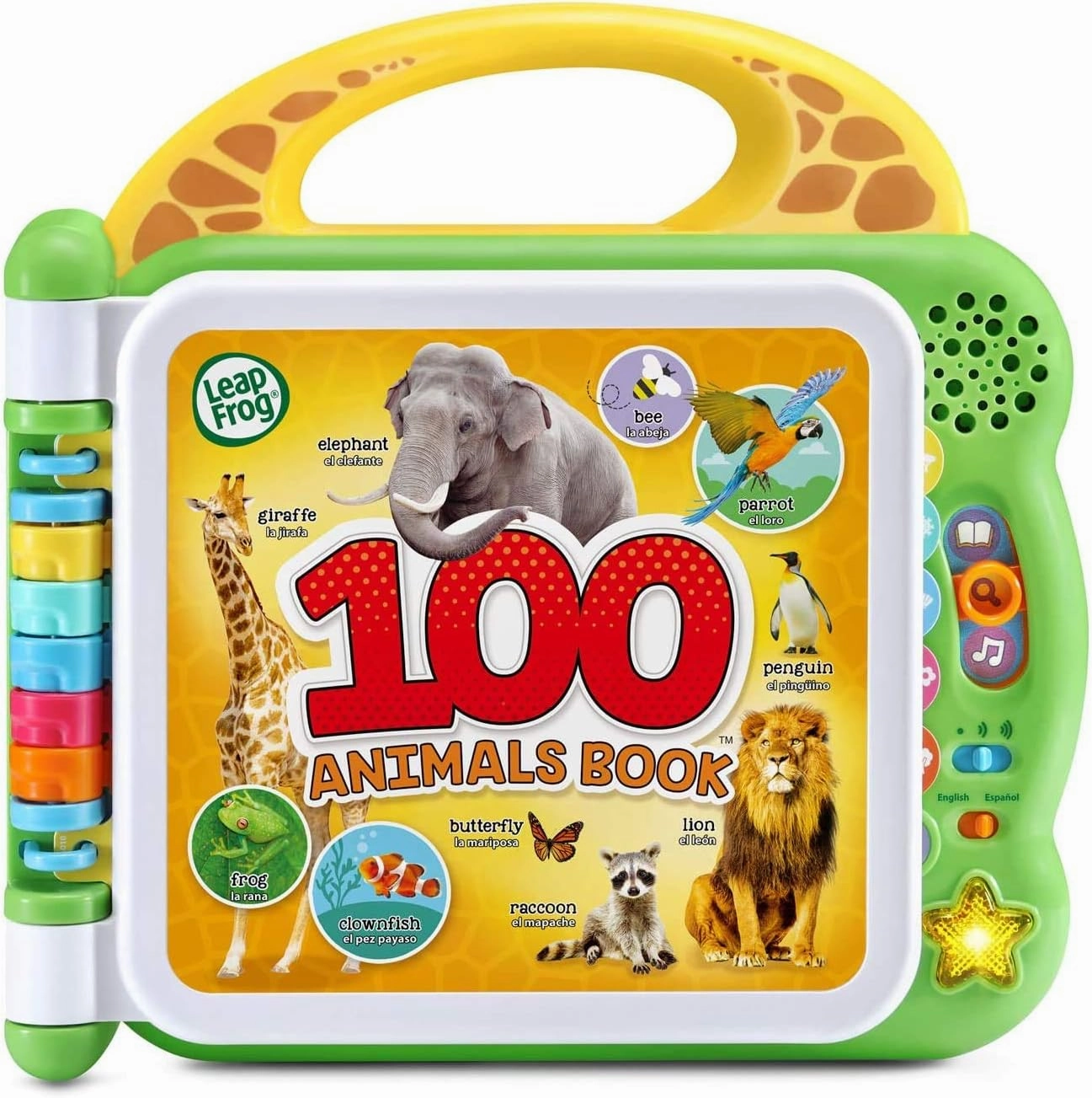 Leapfrog Holiday Birthday Party Interactive Bilingual Take-Along Animals Book - Learning Bundle for Kids With Music and Colors