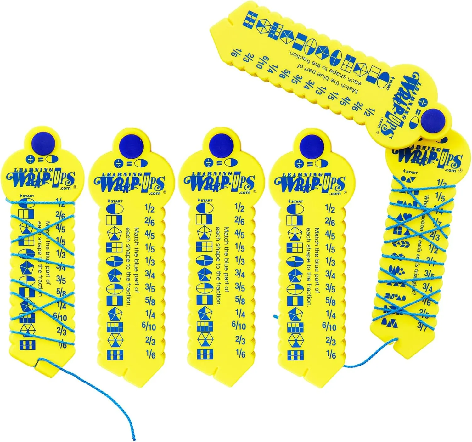 LEARNING WRAP-UPS SELF-CORRECTING Fraction Kit with Self Correcting Math Problems