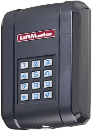 Liftmaster KPW5 Wireless Keypad, Works with 850LM Reciever Only Heavy Duty Plastic Housing - for Use on Residential or Commerical Properties