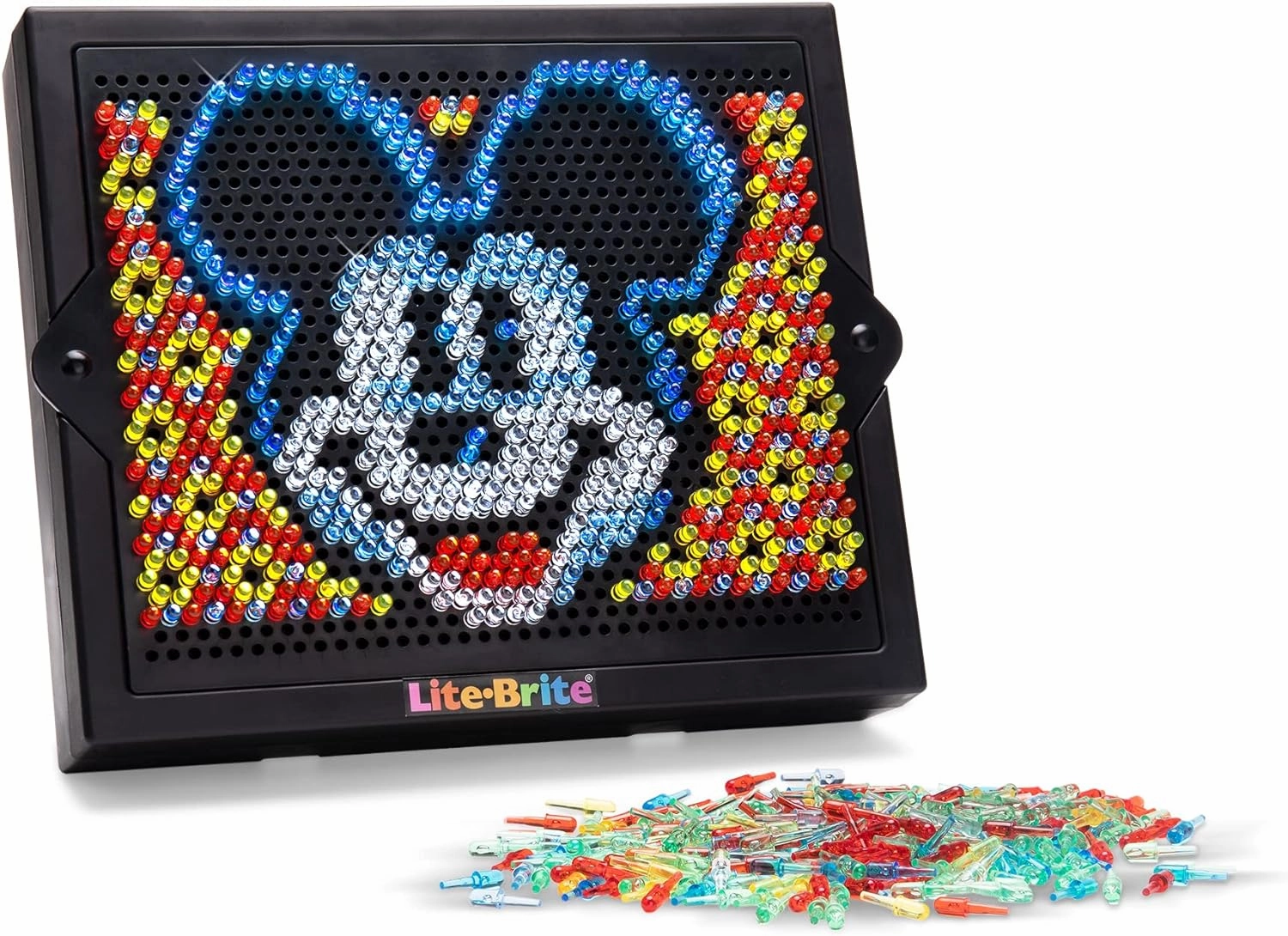 Lite Brite Super Bright HD, Disney Edition - Creative Retro Light-Up Screen – Educational Play for Children, Enhances Creativity, Gift for Boys and Girls Ages 6 
