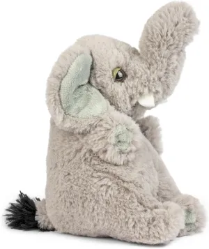 Living Nature Baby Elephant Stuffed Animal Plush Toy | Fluffy and Cuddly Safari Animal | Soft Toy Gift for Newborns and Babies | Naturli Eco-Friendly