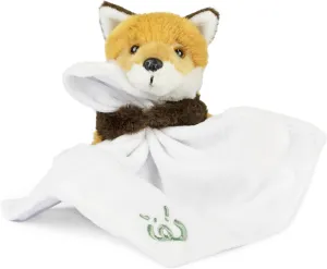 Living Nature Baby Fox Stuffed Animal Plush Toy | Includes Blanket | Fluffy and Cuddly Woodland Animal | Soft Toy Gift for Newborns and Babies | Naturli Eco-Friendly