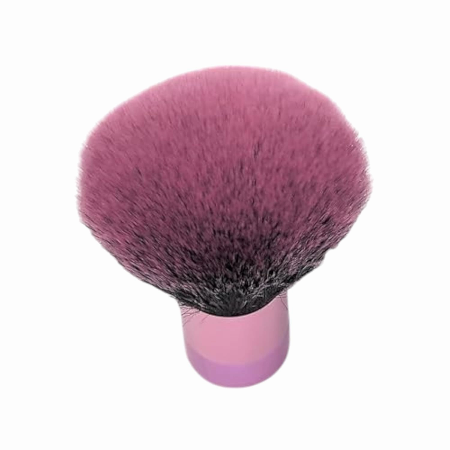 Luxurious and Large Soft Fluffy Powder Brush, Use as a Spray Tan Finishing Tool, Multipurpose Face and Body Barber and Beauty Tool, firmer than Violet, Large Kabuki Brush by BevyGold (Pink)