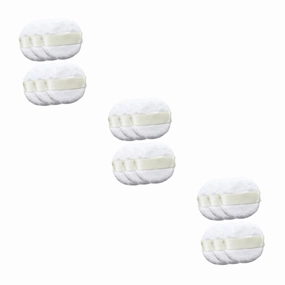 MAGICLULU 30pcs Plush Makeup Sponge Applicator for Liquid Foundation and Powder White Cosmetic Puff Versatile for Blush Concealer and Highlighter Application