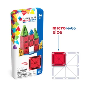 Magna-Tiles microMAGS Travel Set - 26 Piece Set