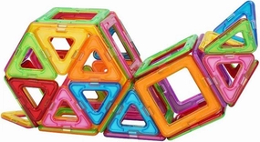 Magnetic Tiles Block for 3 4 5 6 7 8  Year Old Boys Girls Upgrade Magnetic Blocks Building Set for Toddlers STEM Creativity/Educational (30Pcs)