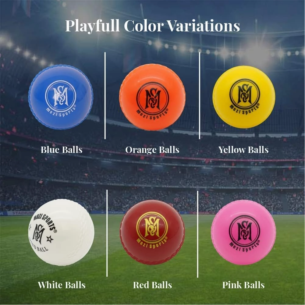 MARIB Wind Cricket Balls - Indoor & Outdoor Soft Training Cricket Ball for Coaching Practice
