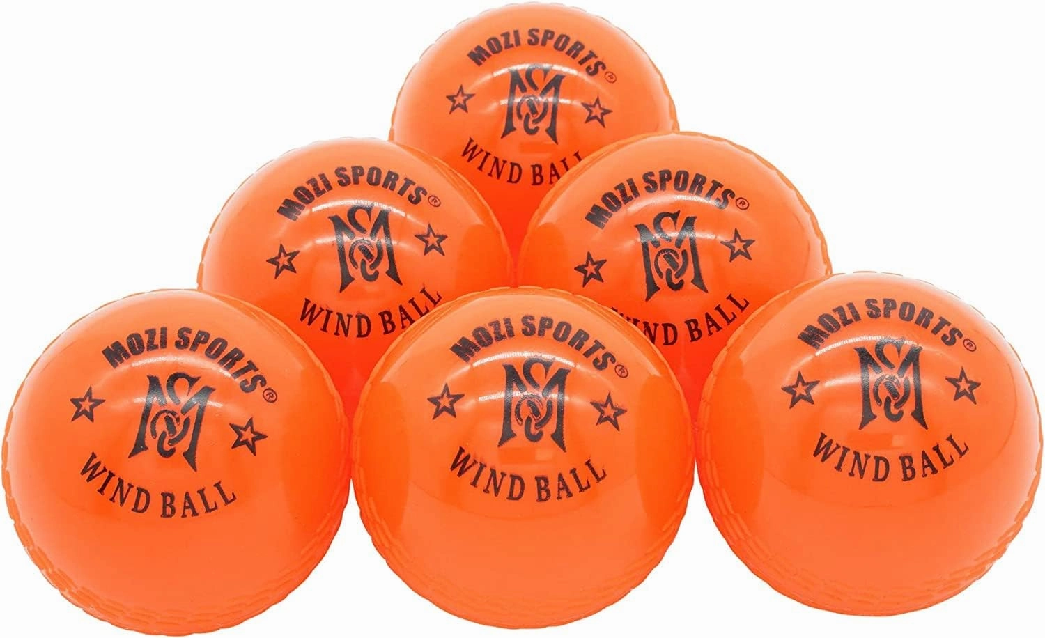 MARIB Wind Cricket Balls - Indoor & Outdoor Soft Training Cricket Ball for Coaching Practice