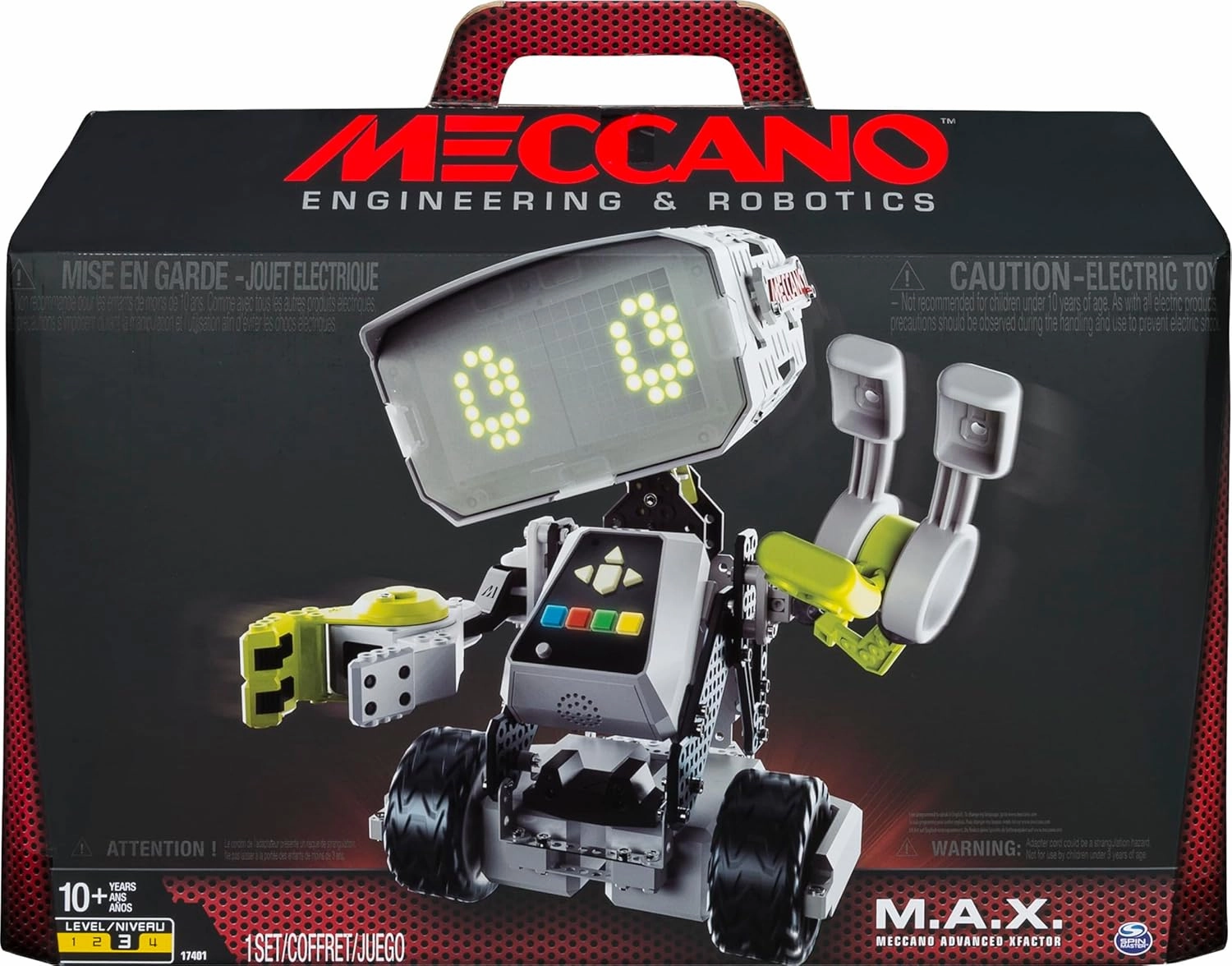 Meccano-Erector – M.A.X Robotic Interactive Toy with Artificial Intelligence