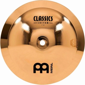 Meinl 8" Bell - Classics Custom Brilliant - Made In Germany, 2-YEAR WARRANTY (CC8B-B)