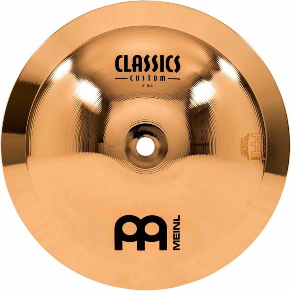 Meinl 8" Bell - Classics Custom Brilliant - Made In Germany, 2-YEAR WARRANTY (CC8B-B)