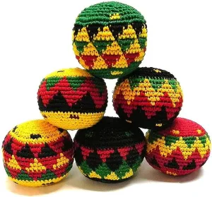 Mia Jewel Shop - Kick Ball Juggling Balls | Assorted Hacky Sacks for Adults | Punching Bag | Juggling Balls for Beginners | Foot Bag Kick Sack | Handmade Gifts