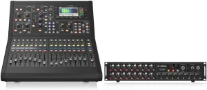 Midas M32 Live Unpowered 40-Channel Digital Mixer Bundle with 16-Channel Microphone Stage Box