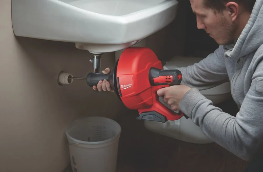 Milwaukee M12 BDC6-0C 12V Li-Ion RedLithium 7.6m  Cordless Sub-Compact Drain Cleaner - Bare