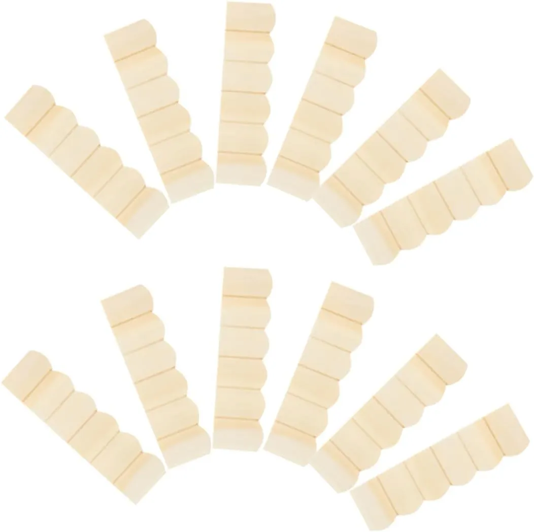 Miniature Bricks Tiles 36pcs DIY Roofing Tiles for Dollhouse Toy House and Mini Landscape Decor