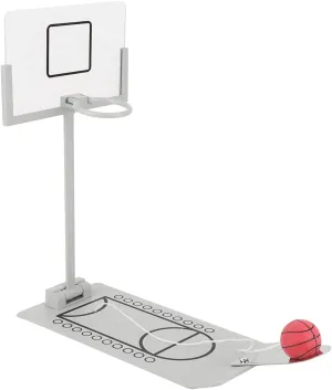 Miniature Office Desktop Ornament, Decoration Basketball Hoop Toy Board Game, Creative Funny Desktop Miniature Basketball Game Toy for Basketball Lovers