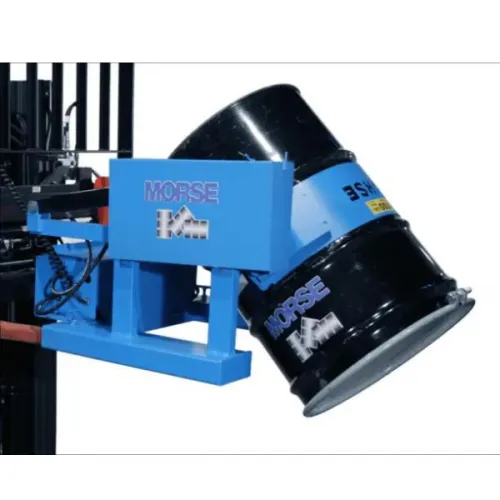 Morse Power-Tilt Forklift Drum Handler