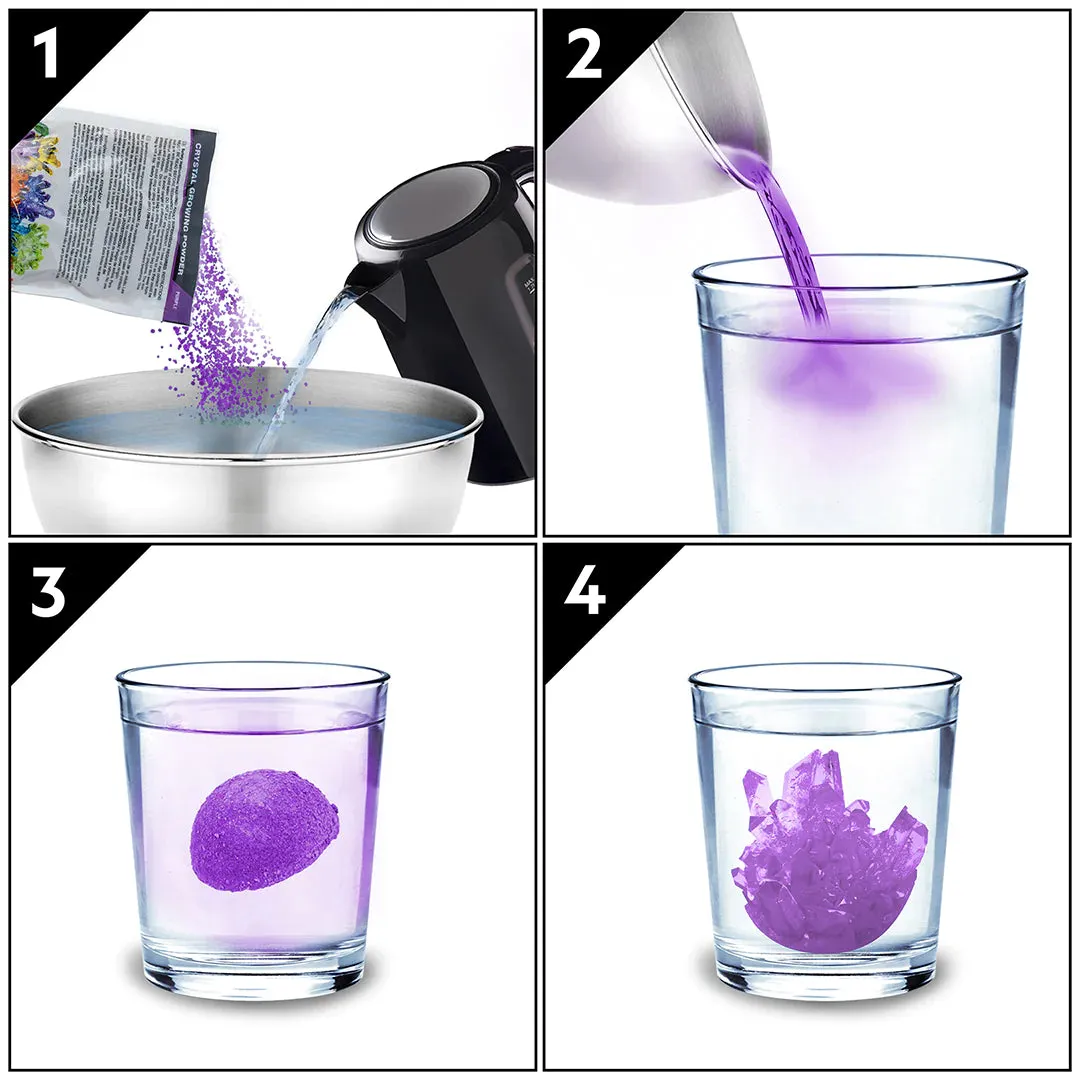 National Geographic Crystal Growing Kit - Purple