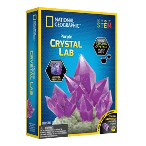 National Geographic Crystal Growing Kit - Purple