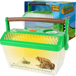 Nature Bound Bug Catcher Critter Barn Habitat | Outdoor Nature Exploration Toys | Indoor/Outdoor Insect Collecting with Light Kit | Insect Observation Kit for Kids | STEM Toy for Boys & Girls Ages 3 