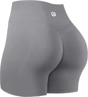 NELEUS Workout Shorts/Legging for Women Scrunch Seamless Soft High Waist Gym Shorts/Pants