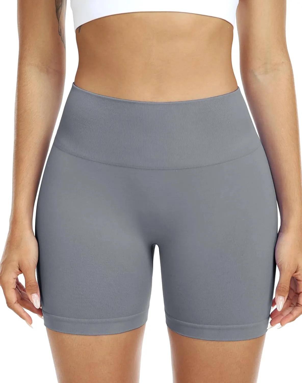 NELEUS Workout Shorts/Legging for Women Scrunch Seamless Soft High Waist Gym Shorts/Pants