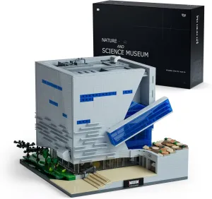 Nifeliz Museum of Nature and Science Building Set, Gift Idea for Lovers of Museums, Buildable Display Model, Addition to The Modular Buildings Collection (3373 PCS, NF10286)