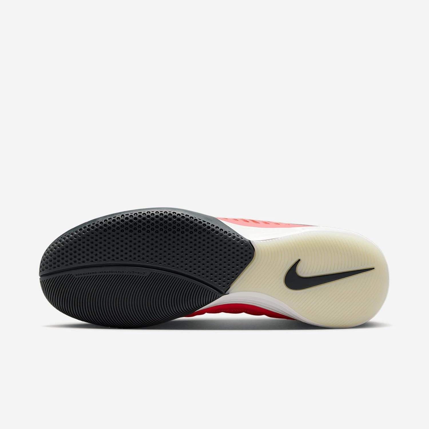 Nike Lunargato II Indoor/Court Low-Top Soccer Shoes (580456-802, Apricot Agate/Anthracite)