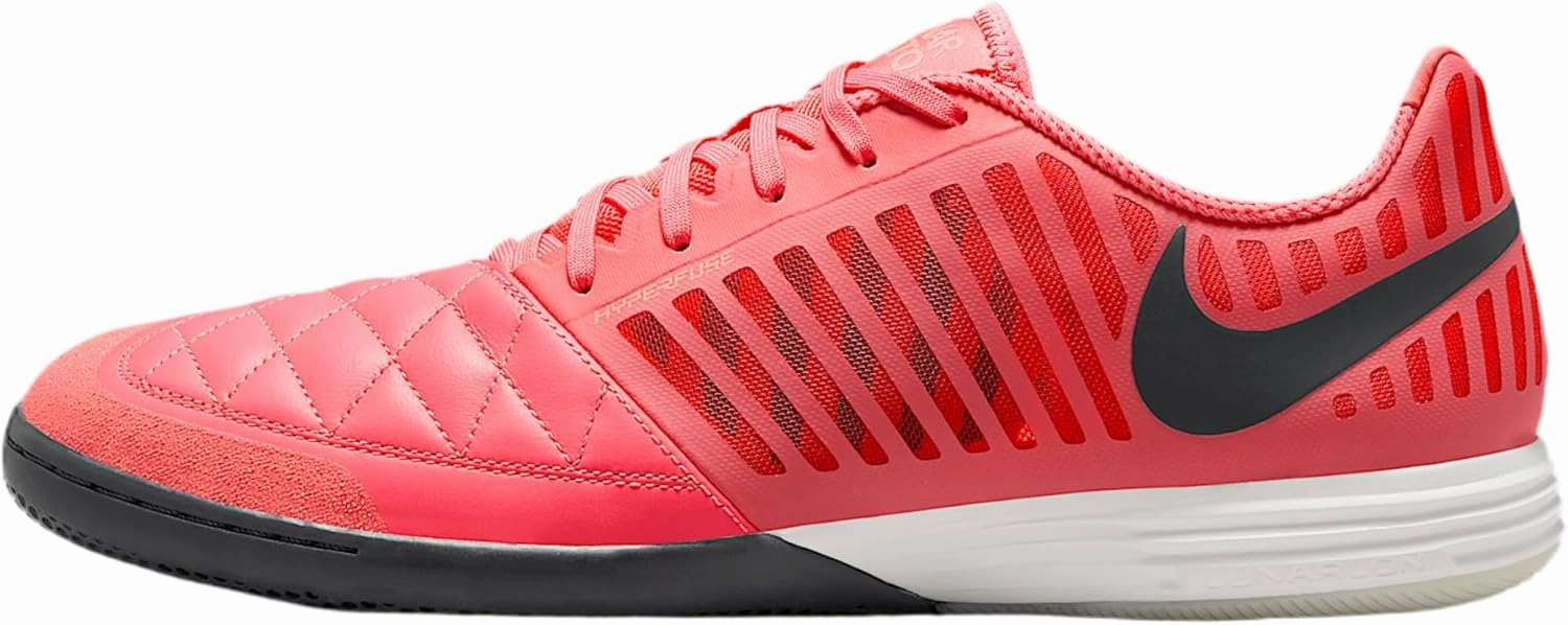 Nike Lunargato II Indoor/Court Low-Top Soccer Shoes (580456-802, Apricot Agate/Anthracite)