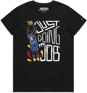 Nikola Jokic Just Doing My Job Funny Sports T-Shirt with Premium Graphic 15 Serbias Own MVP Tee for Basketball Fans
