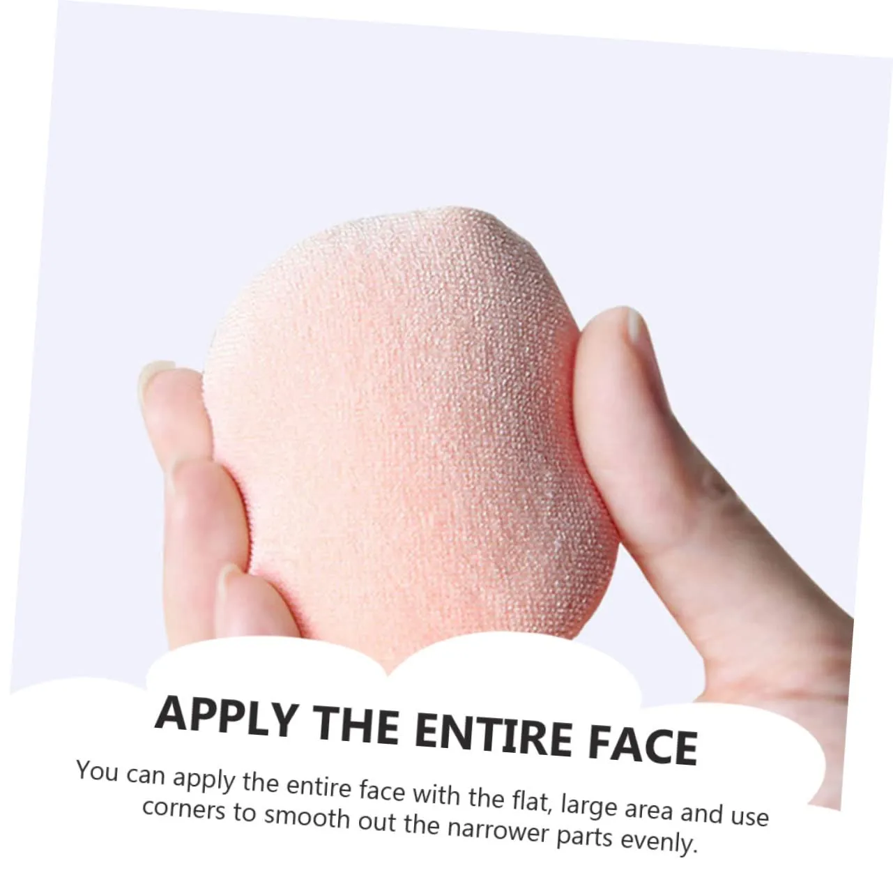 NOLITOY 40pcs Soft Makeup Puff Comfortable Cosmetic Applicators for Powder Makeup Powder Pads for Even Application for Face Body Use for Women