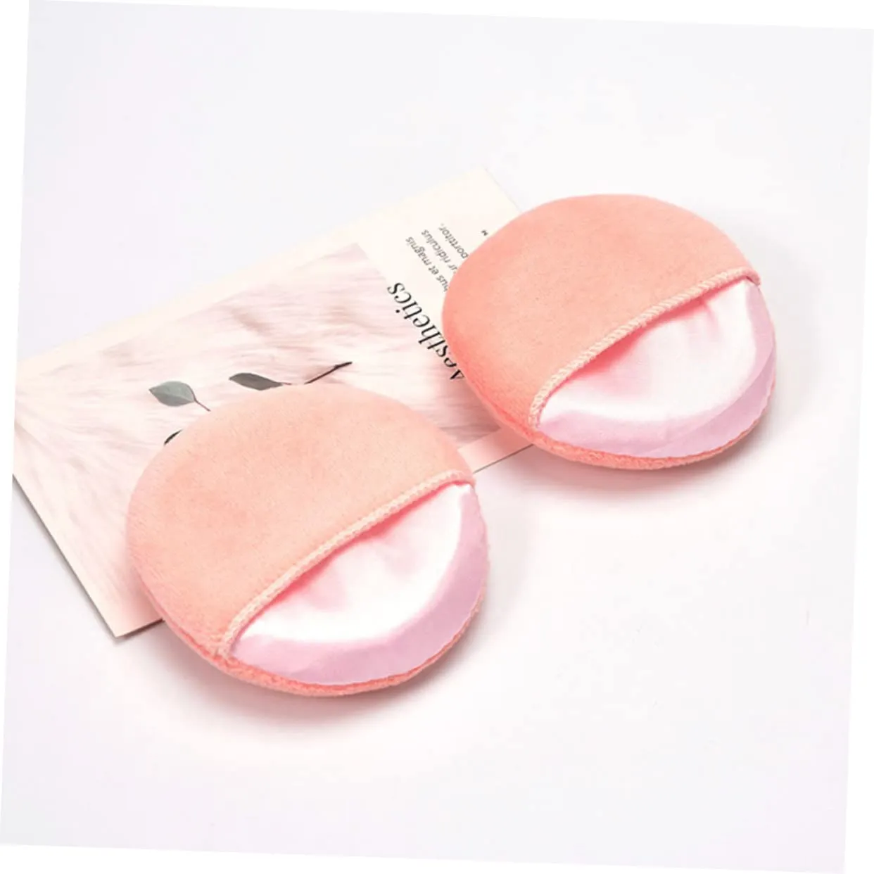 NOLITOY 40pcs Soft Makeup Puff Comfortable Cosmetic Applicators for Powder Makeup Powder Pads for Even Application for Face Body Use for Women