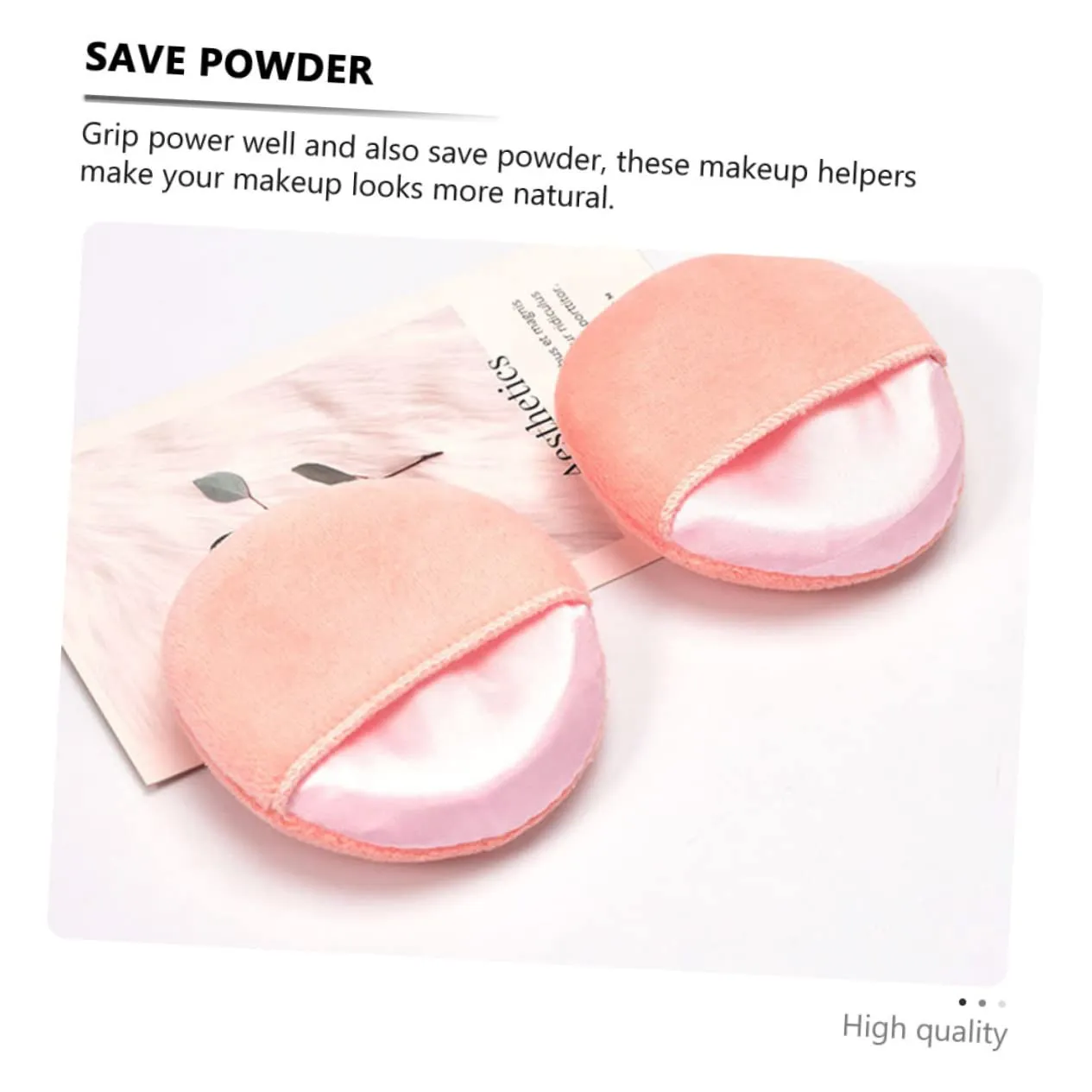 NOLITOY 40pcs Soft Makeup Puff Comfortable Cosmetic Applicators for Powder Makeup Powder Pads for Even Application for Face Body Use for Women