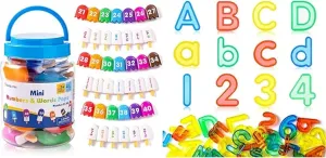 Numbers 21-40 Popsicles – 66 Pcs Translucent Letters and Numbers – Engaging Number Toys for Kids Ages 3-5 to Learn Numbers & Enhance Skills