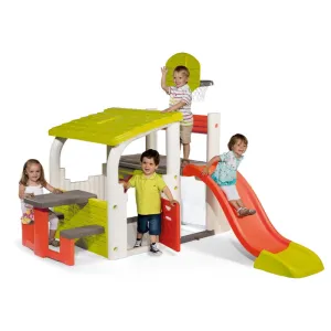 Outdoor Adventure Set - Slide, Sports, Climbing & Creative Play (3-8 Years)