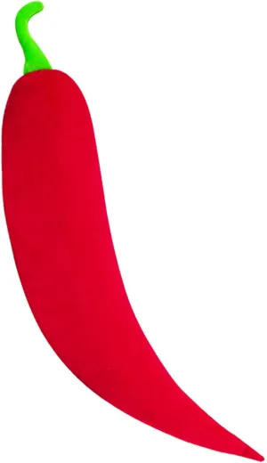 Pepper Plush Toy Stuffed Chili Pepper Pillow Soft Gifts Doll for Kid 23.6" Red