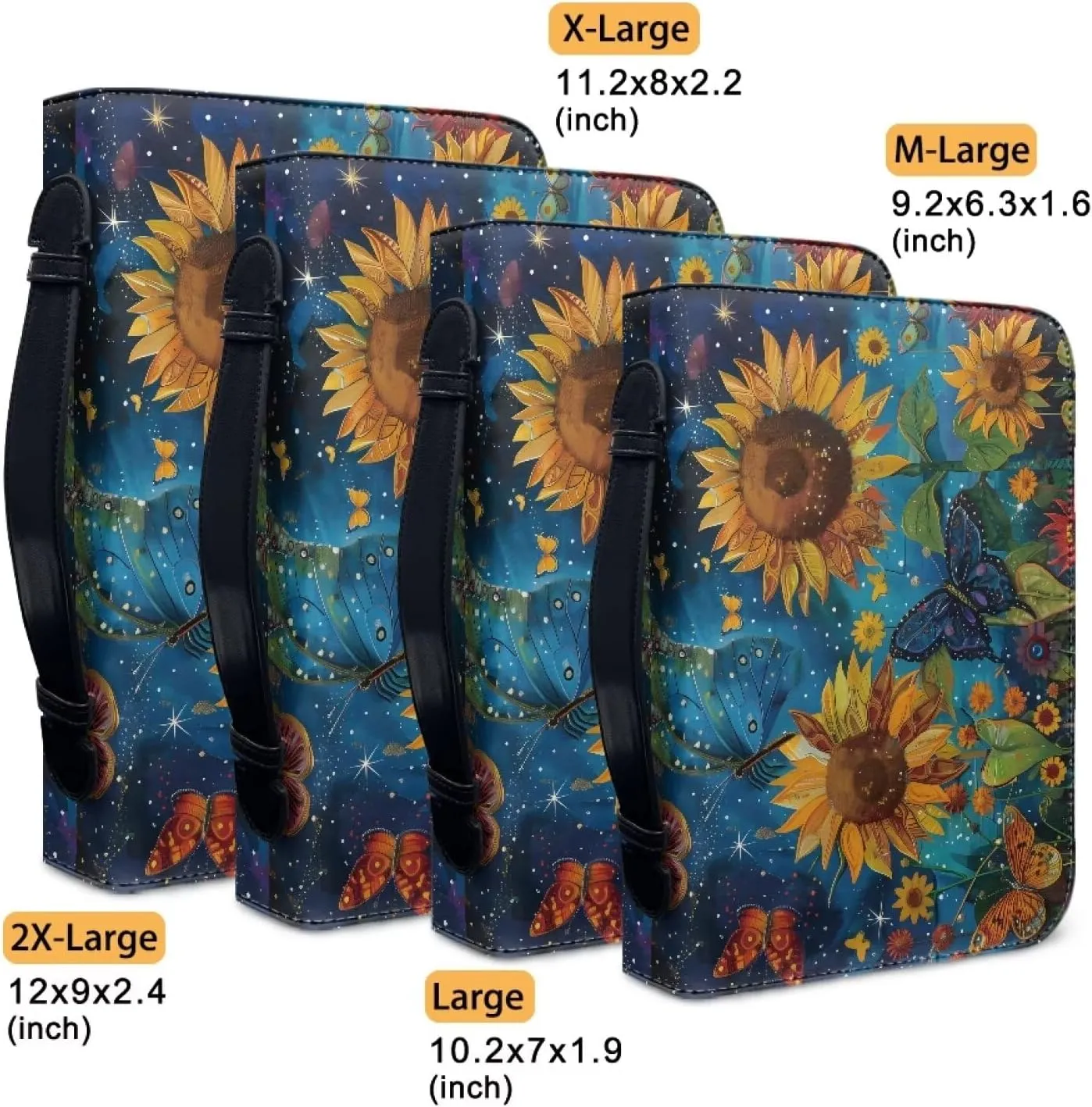 Personalized Bible Covers Bible Covers for Women Men with Pockets Extra Large Bible Case